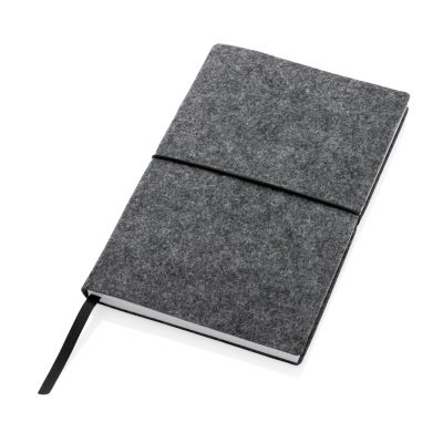 Promotional Eco-Friendly A5 Felt Notebook for Branding