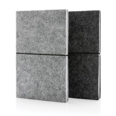 Promotional Eco-Friendly A5 Felt Notebook for Branding