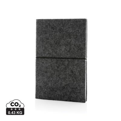 Promotional Eco-Friendly A5 Felt Notebook for Branding