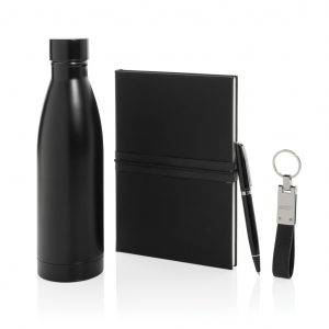 Swiss Peak RCS deluxe business gift set w/ water bottle