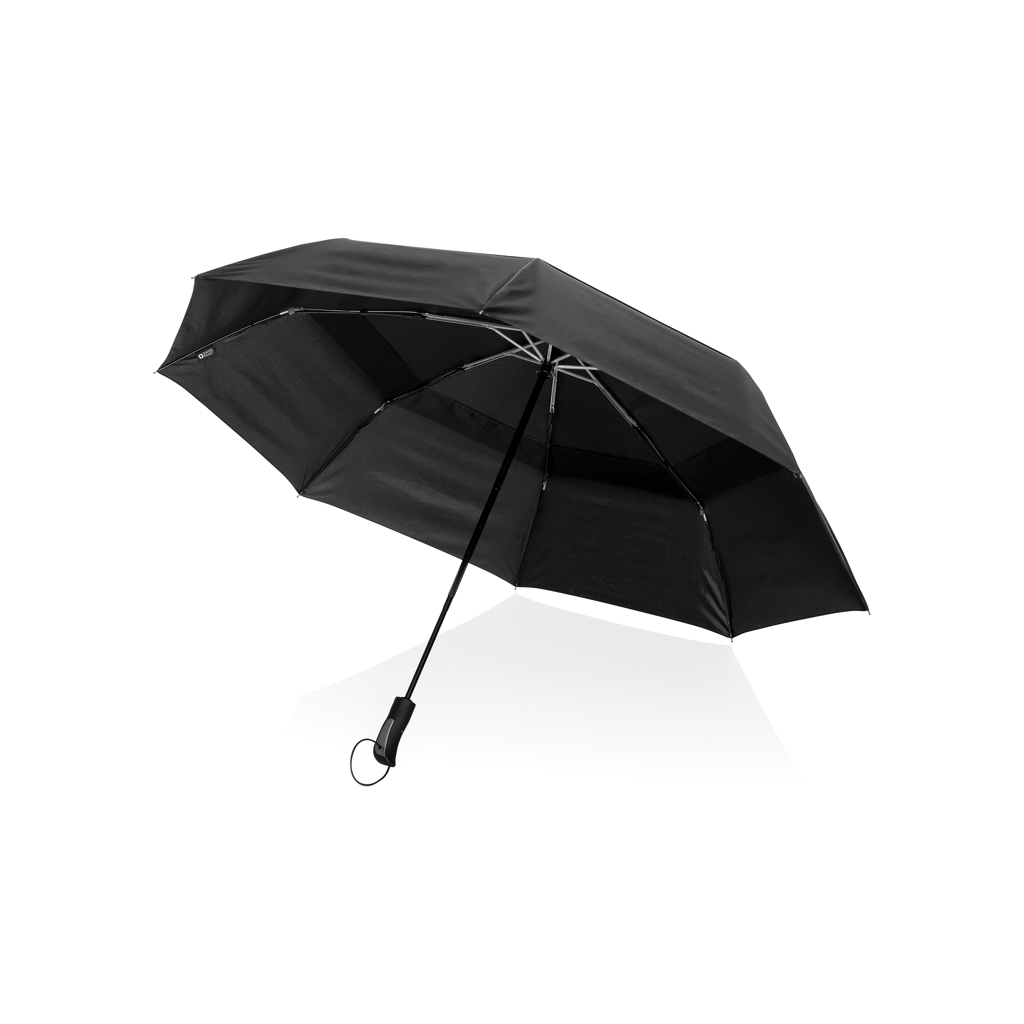 Branded Eco-Friendly 27” Stormproof Umbrella for Promotions Branded Eco-Friendly 27” Stormproof Umbrella for Promotions