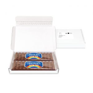 Gift Boxes – Mini White Postal Box – Paper Label