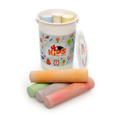 Jumbo Coloured Chalk Set – Personalised Kids’ Fun – Branded Merchandise