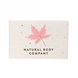 Seed Paper Lanyard Card