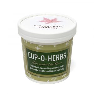 White Cup-O-Herbs Grow Kit