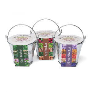 Silver Mini Bucket Grow Kit