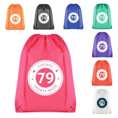 Lightweight Drawstring Bag for Events – Personalised Design