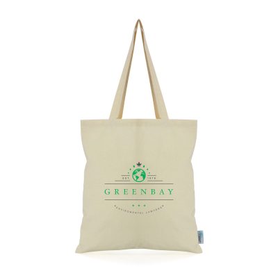 Recycled Cotton 5oz Shopper with Long Handles