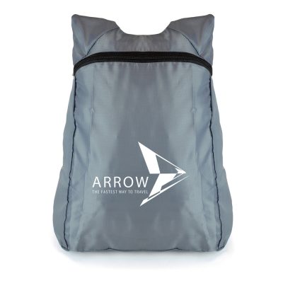 Lightweight Foldaway Rucksack – Personalised for Promos