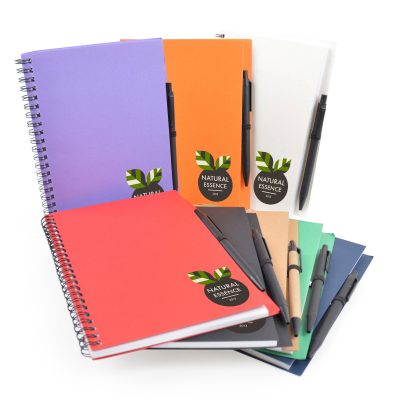 Personalised A5 Recycled Notebook with Pen
