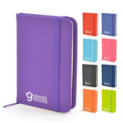 Personalised A7 Lined Notebook with Bookmark