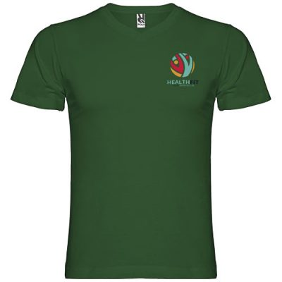Samoyedo short sleeve men’s v-neck t-shirt