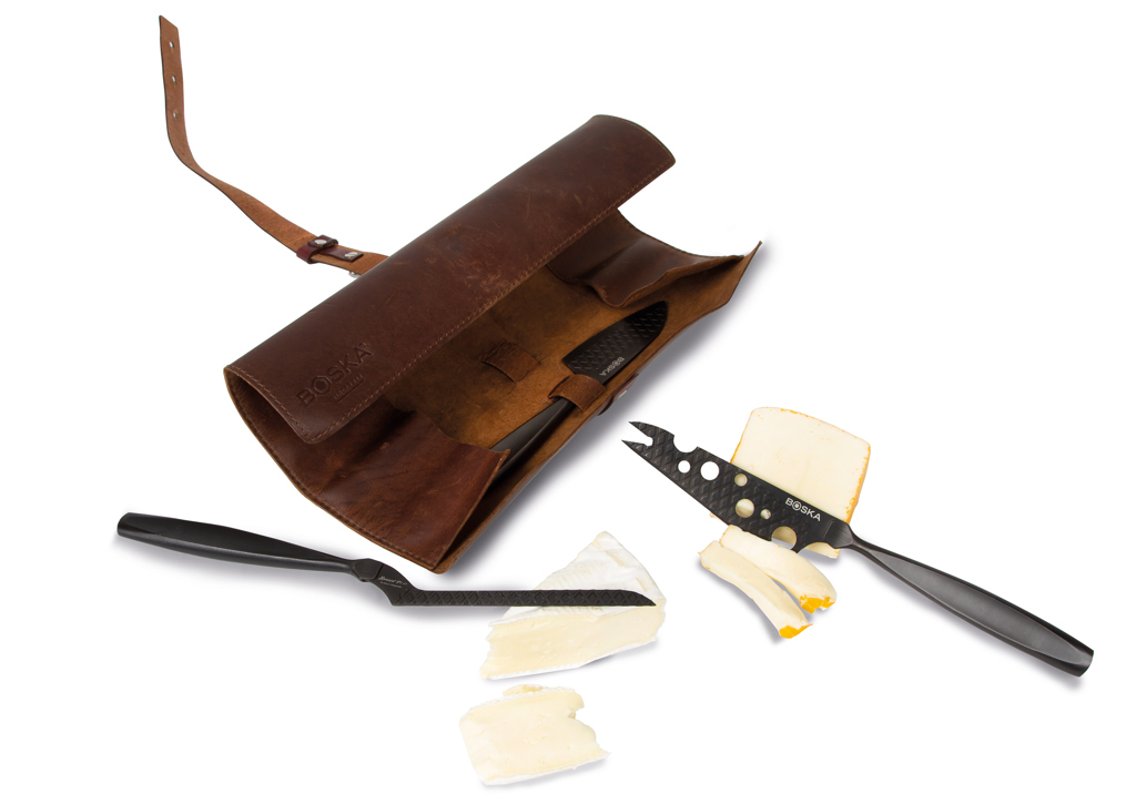 BOSKA Cheese Knife Set Monaco+ Black BOSKA Cheese Knife Set Monaco+ Black