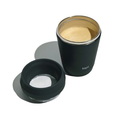 Branded Eco-Friendly Steel Tumbler with 360° Lid 235ml