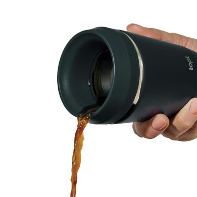 Branded Eco-Friendly Steel Tumbler with 360° Lid 235ml