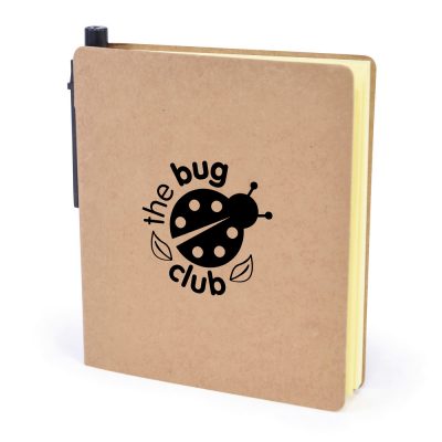 Personalised Sticky Notes Set in Recycled Folder