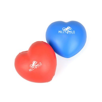 Personalised Heart Shaped Stress Toy – Branded Merchandise