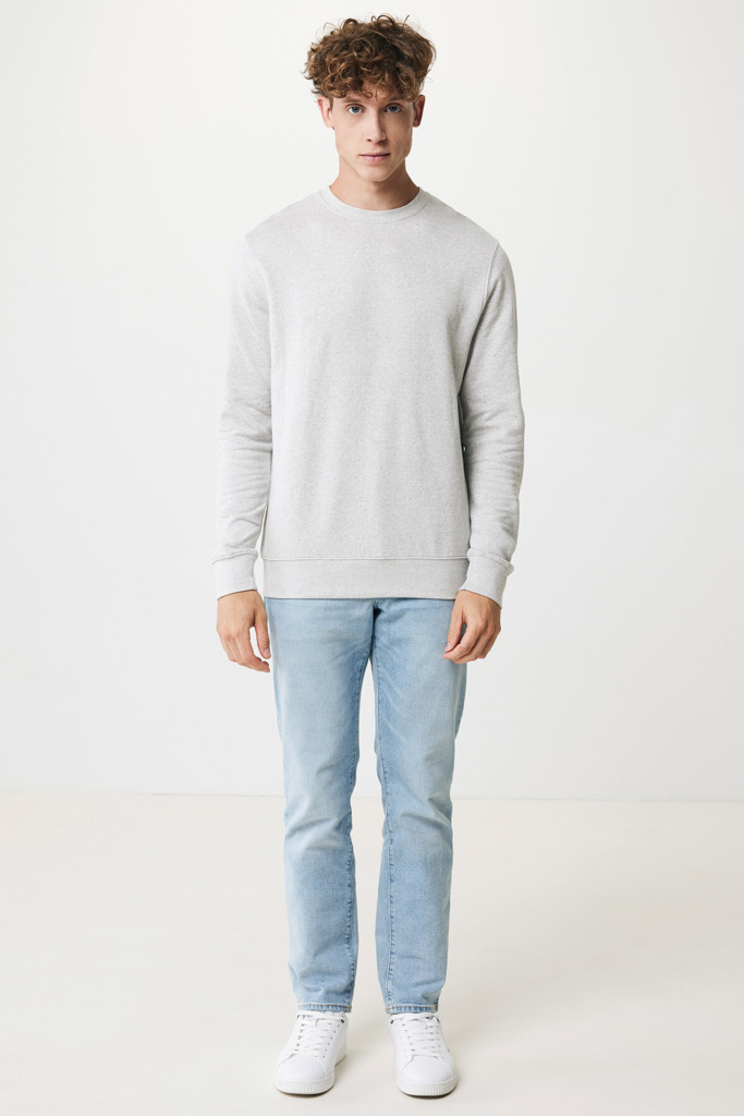 IQONIQ Denali recycled cotton crew neck undyed IQONIQ Denali recycled cotton crew neck undyed
