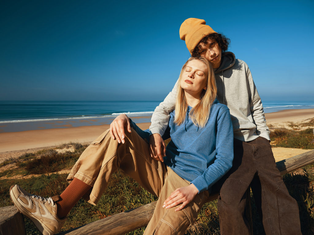 IQONIQ Torres recycled cotton hoodie undyed IQONIQ Torres recycled cotton hoodie undyed