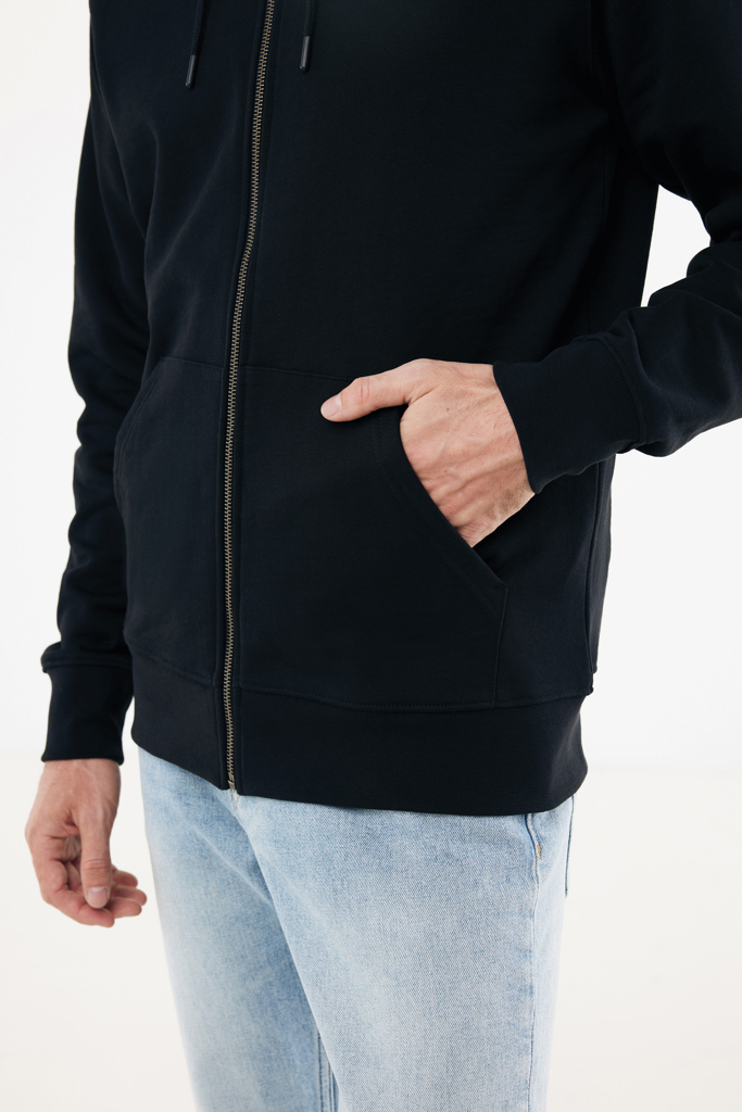IQONIQ Abisko recycled cotton zip through hoodie IQONIQ Abisko recycled cotton zip through hoodie
