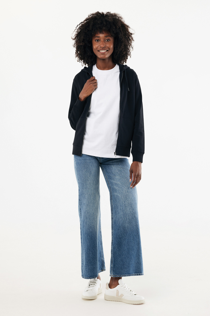 IQONIQ Abisko recycled cotton zip through hoodie IQONIQ Abisko recycled cotton zip through hoodie