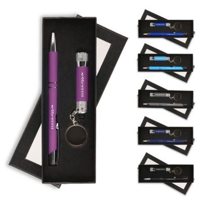 Personalised Lumi Torch & Pen Set in Gift Box