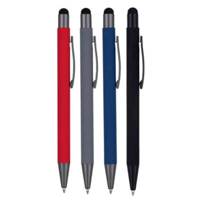 Stylish Softfeel Stylus Pen – Personalised Business Gift