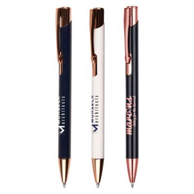 Beck Rose Gold Ball Pen – Personalised Branded Merchandise