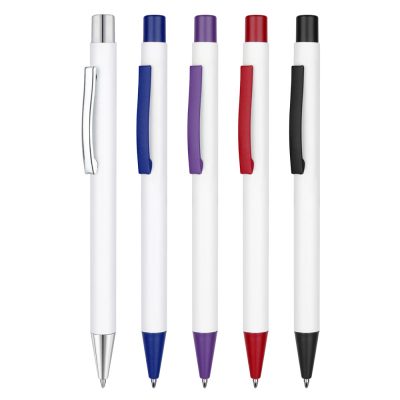 Travis Colour Ball Pen – Personalised with Vibrant Trim
