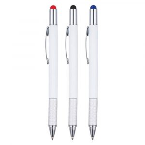 Hexagonal Multi Tool Pen with Stylus – Personalised Promo Item