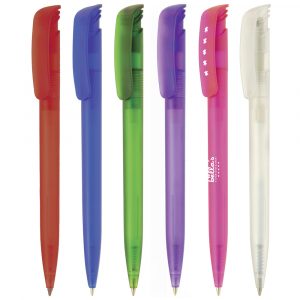 Frost Ball Pen with Large Print Area – Branded Merchandise