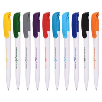 Koda Clip Ball Pen – Personalised with Large Print Area