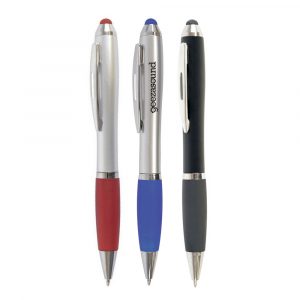 Twist Action Ball Pen with Soft Stylus – Branded Merchandise