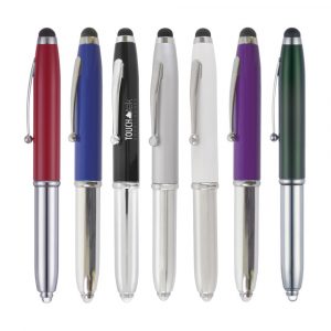 Lowton 3 In 1 Ball Pen with LED & Stylus