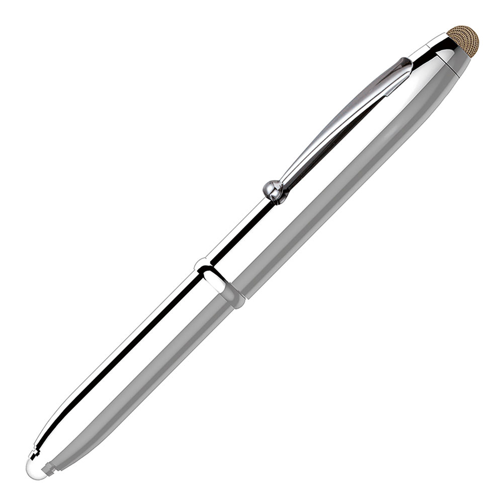 Hi-Chrome Ball Pen with Stylus - Promotional Corporate Gift
