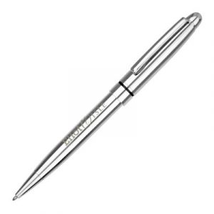 Engraved Chrome Ball Pen – Personalised Luxury Gift