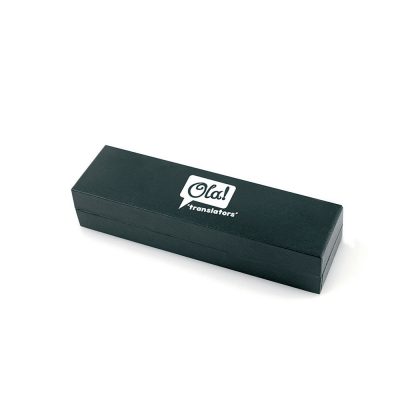 Personalised Hinged Cushioned Pen Box – Branded Merchandise