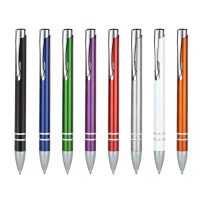 Stylish Personalised Metal Look Ball Pen