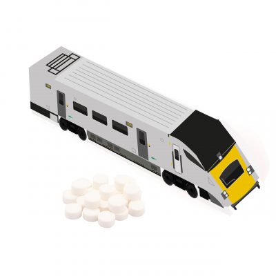 Eco Range – Eco Train Box – Midi Mints