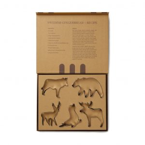 VINGA Nordic big 5 cookie cutter 5-piece set VINGA Nordic big 5 cookie cutter 5-piece set