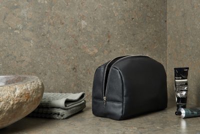 Branded VINGA Bermond Recycled PU Toiletry Bag