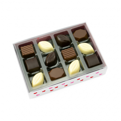 Valentines – Luxury 12 Choc Box – Chocolate Truffles