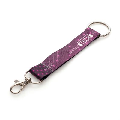 RPET Lanyard Keyring with Metal Clip – Promotional Item