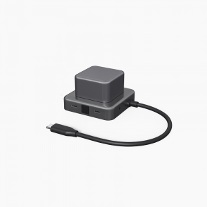 Xoopar CUBBI 7 in 1 USB C hub PD 100w for Macbook Laptop