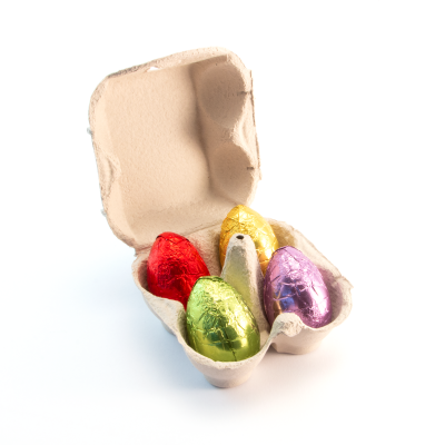 Easter – Egg Box – Hollow Chocolate Eggs