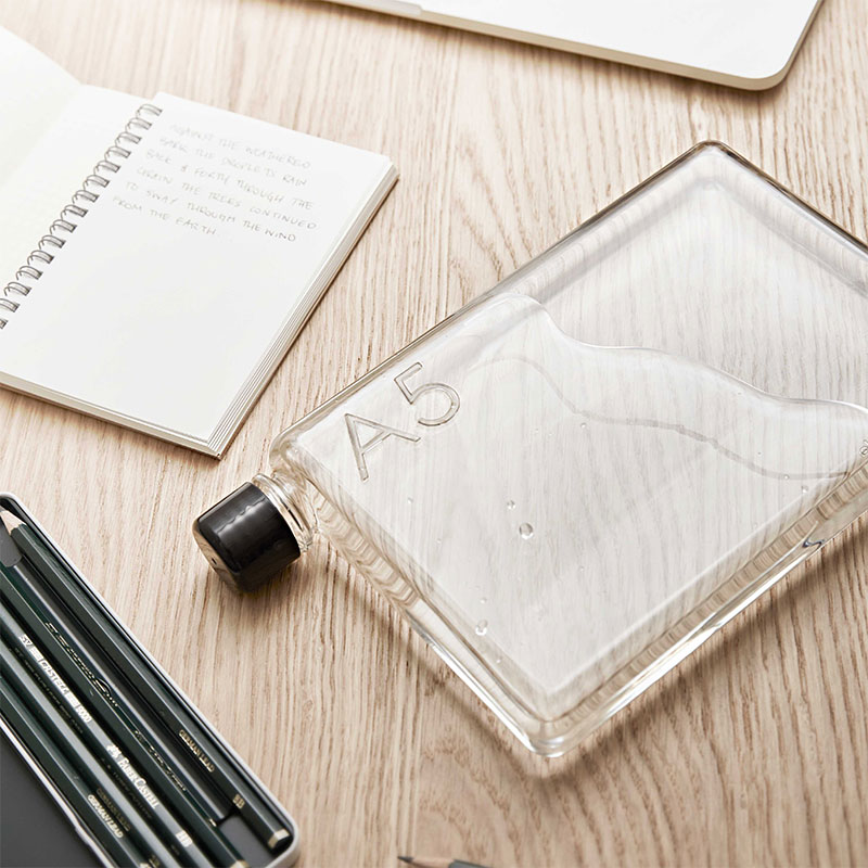 memobottle a5 promotional water bottle