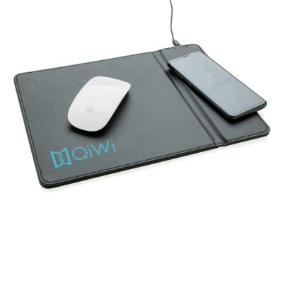 Branded Mousepad with 5W Wireless Charging for Promotions