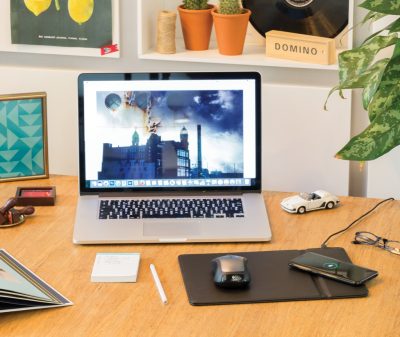 Branded Mousepad with 5W Wireless Charging for Promotions