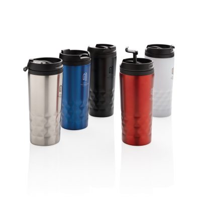 Branded Geometric Mug – Stylish 300ml Tumbler for Events