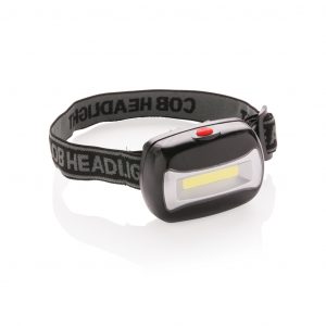 Personalised COB Head Torch – Vibrant LED for Promotions